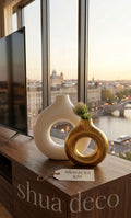Donut vases décoratifs