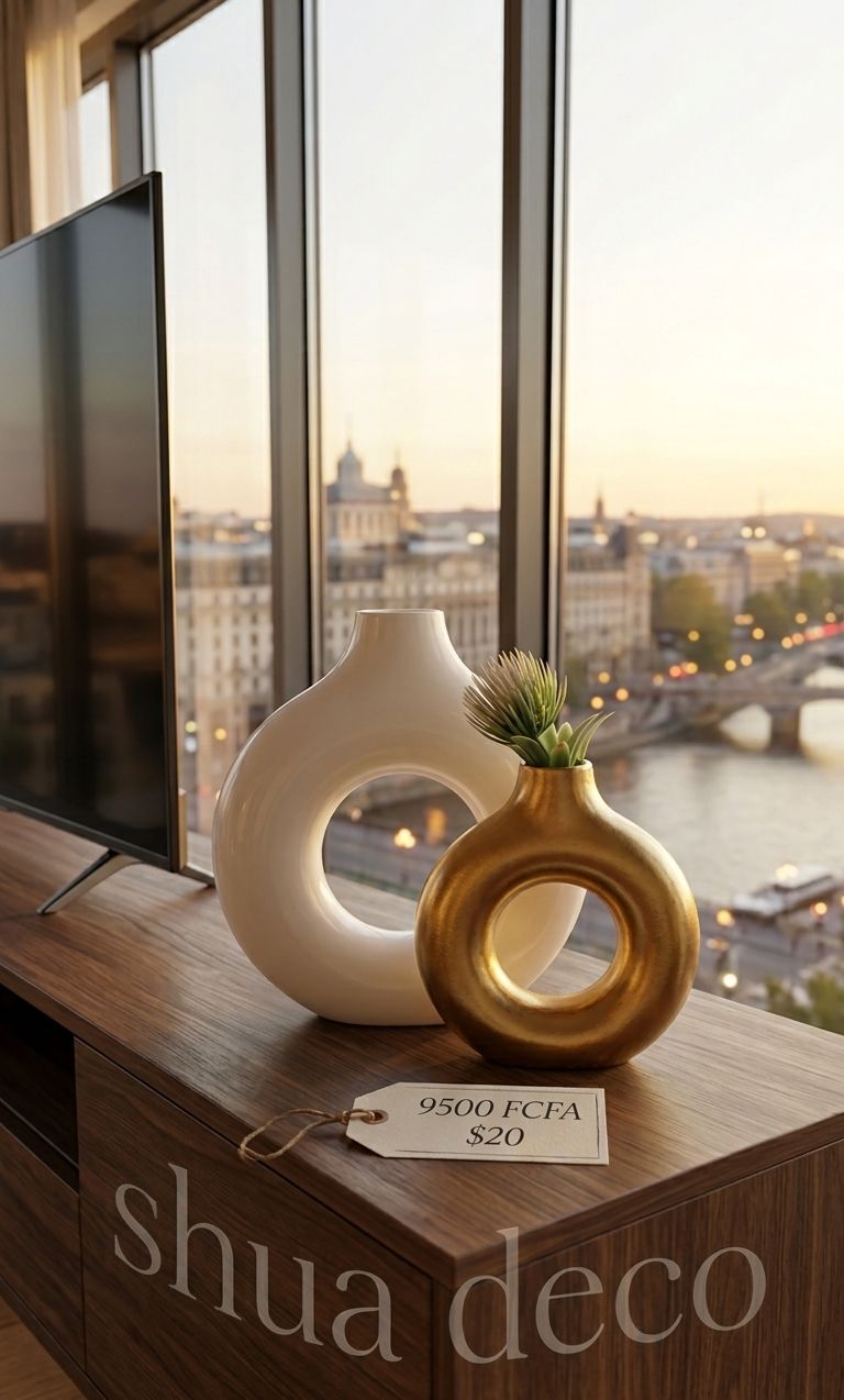 Donut vases décoratifs