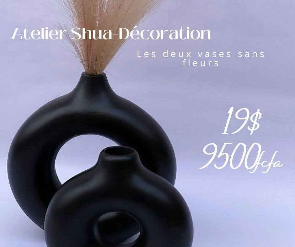 Donut vases décoratifs